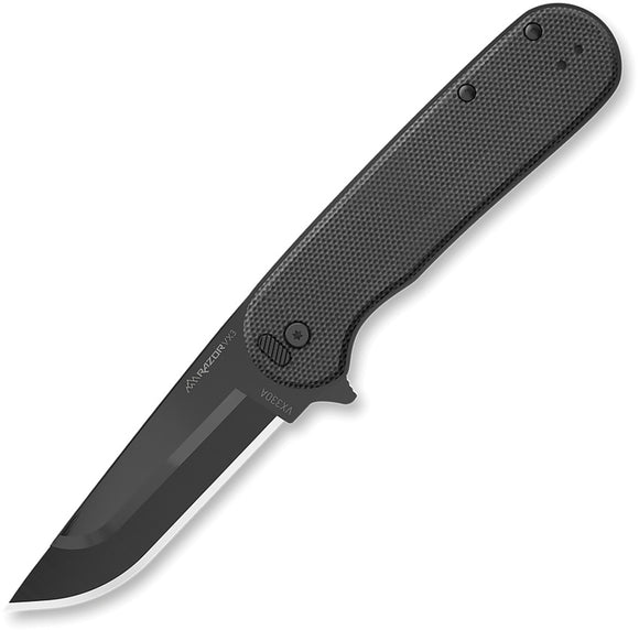 Outdoor Edge Razor VX3 Linerlock A/O Black G10 Folding Pocket Knife VX330A