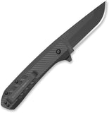 Outdoor Edge Razor VX4 Linerlock A/O Black G10 Folding Pocket Knife VX430A
