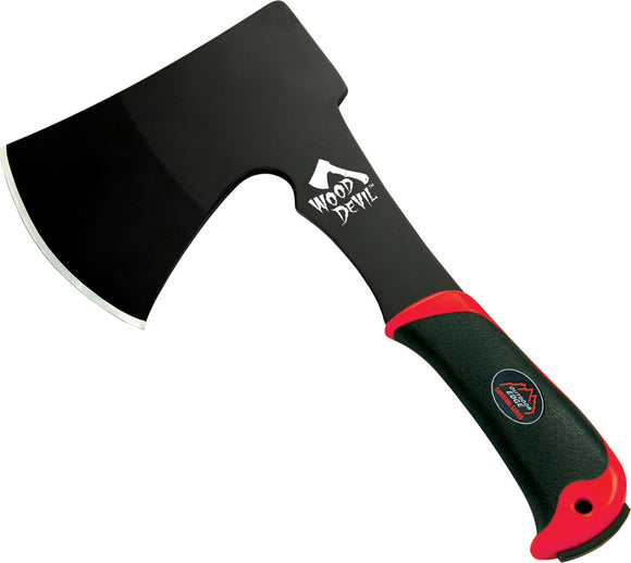 Outdoor Edge Black/Red Wood Devil Stainless Fixed Axe Head Hatchet WX1C