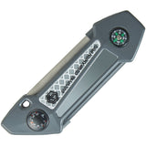 Off Grid Tools Survival Companion Aluminum Fire Starter Knife Multi-Tool TC400