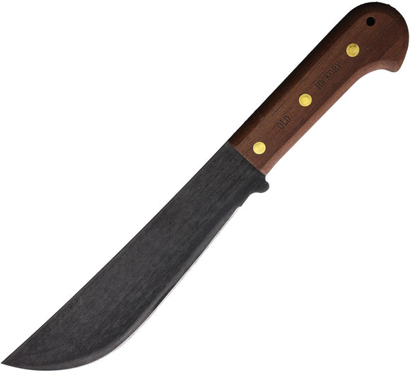 Old Hickory Outdoors Machete Brown Wood Carbon Steel Fixed Blade Knife 7055