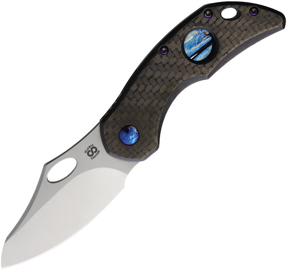 Olamic Cutlery Busker Framelock Carbon Fiber Folding MagnaCut Pocket Knife 692