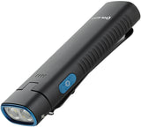 Olight Arkflex Black & Blue Smooth 4.25" Water Resistant Flashlight ARKFLEXBK