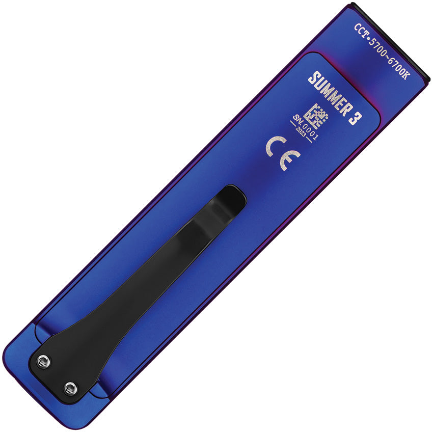 OLIGHT Arkfeld Summer 3 Ti (チタン製) ★限定品★ Olight Arkfeld Summer 3 Rechargeable Flashlight Blue