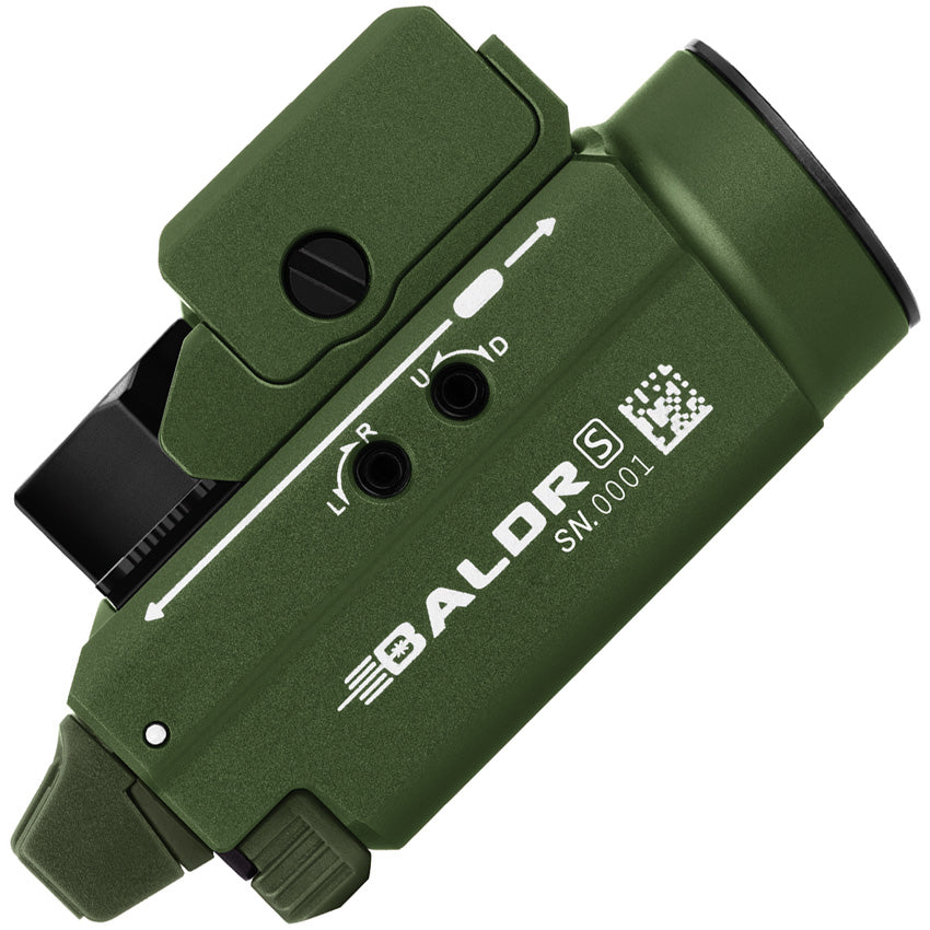Olight Baldr S Tactical OD Green Aluminum Water Resistant Flashlight B ...