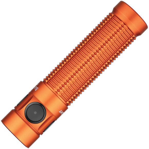 Olight Baton 3 Pro Orange Aluminum Water Resistant Flashlight BATON3PROGCW