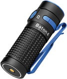 Olight Baton 4 Black & Blue Aluminum Water Resistant 2.5" Flashlight BATON4BK