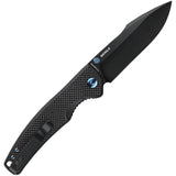 Oknife Beagle Pocket Knife Linerlock Black G10 Folding 154CM Harpoon BEAGLEBK