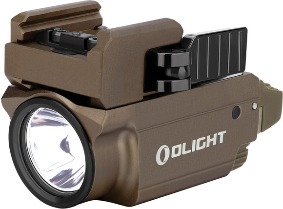 Olight Baldr Mini Tactical Flashlight DT Tan Aluminum Water Resistant BLDRMDT