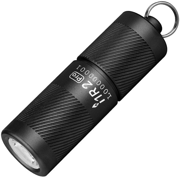 Olight i1R 2 Pro Keychain Flashlight Black Aluminum Water Resistant I1R2PRO