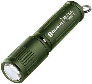 Olight i3E Keychain Green Aluminum Water Resistant Flashlight I3EODG