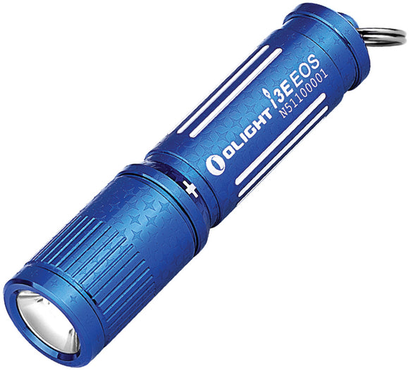 Olight i3E Keychain Blue Aluminum 2.38