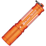 Olight i3E Keychain Orange Aluminum Water Resistant Flashlight I3EVBOG