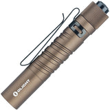 Olight i3T EOS Mini Flashlight Tan Aluminum Water Resistant I3TDT1