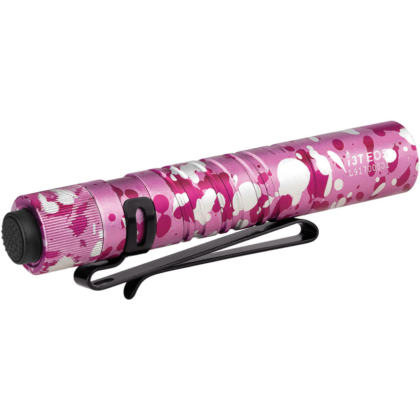 なすびOlight　i3T EOS ピンク（新品） CU、ブラス3本セット Olight i3T EOS Mini Pink Aluminum Water Resistant Flashlight