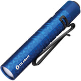 Olight i3T EOS Mini Flashlight Blue Aluminum Water Resistant 150 Lumens I3TPWBU