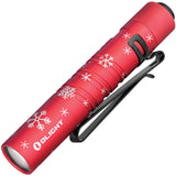 Olight i3T EOS Mini Flashlight Red Aluminum Water Resistant 150 Lumens I3TSR