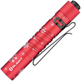 Olight i3T EOS Mini Flashlight Red Aluminum Water Resistant 150 Lumens I3TSR