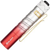 Olight i5R Flashlight Rose Gradient White/Red Aluminum Flashlight I5RRRG