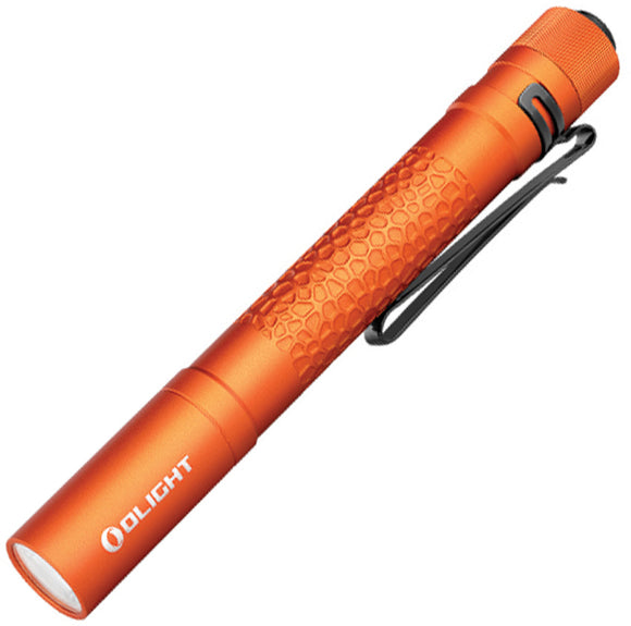 Olight i5T Plus Flashlight Orange Aluminum Water Resistant LED I5TPPBOGCW