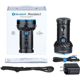 Olight Marauder 2 Flashlight Black Aluminum Water Resistant MDR2BK