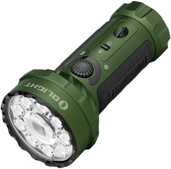 m series flashlight olight Olight Marauder Mini Green Aluminum Water Resistant Flashlight MDRMINI – Atlantic Knife Company