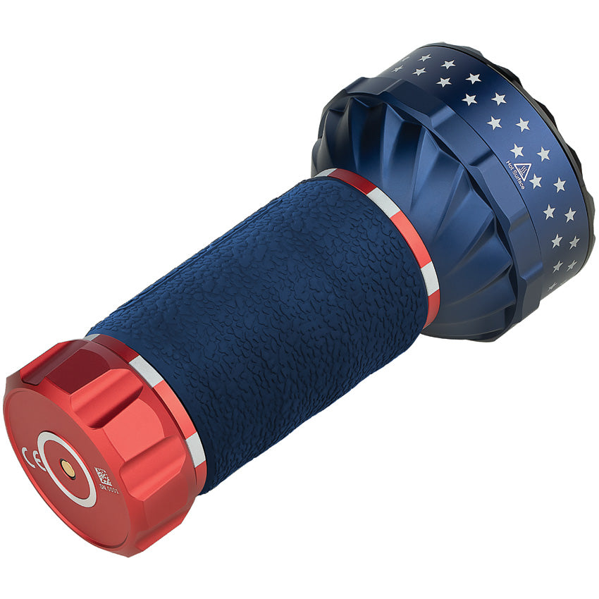 flashlight olight miami Olight Marauder Mini Flag Design Aluminum Durable Flashlight MDRMINIST – Atlantic Knife Company