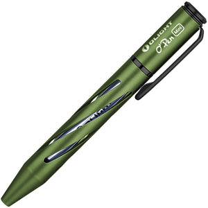 Olight O-Pen Mini Bolt Action Pen Green 3.63" Water Resistant Penlight MINIODG