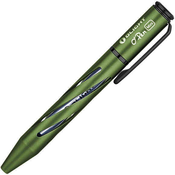 Olight O-Pen Mini Bolt Action Pen Green 3.63