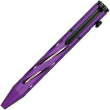 Olight O-Pen Mini Bolt Action Pen Purple 3.63" Water Resistant Penlight MINIPUR