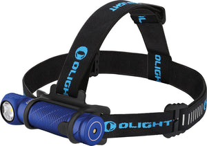 Olight Perun 2 Blue Aluminum Water Resistant Headlamp PERUN2BU