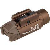 Olight PL-3R Valkyrie Tac Desert Tan Aluminum Water Resistant Flashlight PL3RDT