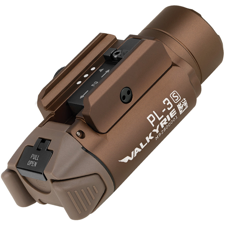 new olight m23 flashlights Olight PL-3S Valkyrie Desert Tan Smooth Water Resistant Flashlight PL3 – Atlantic Knife Company