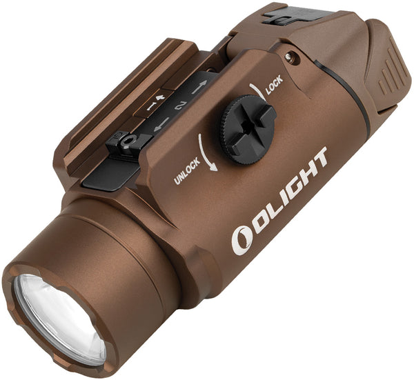 Olight PL-3S Valkyrie Desert Tan Smooth Water Resistant Flashlight