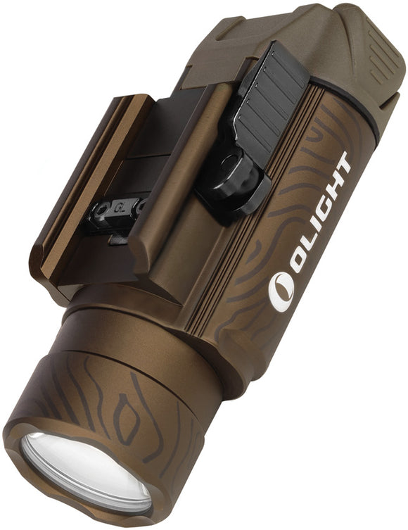 Olight PL Pro Valkyrie Tact Brown & Gray Aluminum Water Resistant Flashlight PLPRODETK