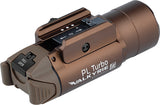 Olight PL Turbo Valkyrie Tact Brown Aluminum Water Resistant Flashlight PLTURBODT