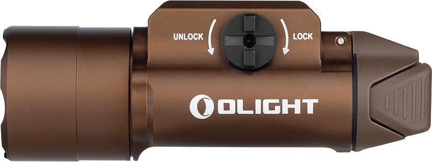 Olight PL Turbo Valkyrie Tact Brown Aluminum Water Resistant