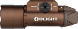 Olight PL Turbo Valkyrie Tact Brown Aluminum Water Resistant Flashlight PLTURBODT