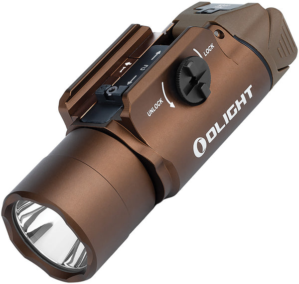 Olight PL Turbo Valkyrie Tact Brown Aluminum Water Resistant