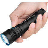 Olight Seeker 3 Flashlight Black & Blue Aluminum Water Resistant LED SKR3BK