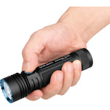 Olight Seeker 3 Pro Flashlight Black & Blue Aluminum Water Resistant SKR3PROBK