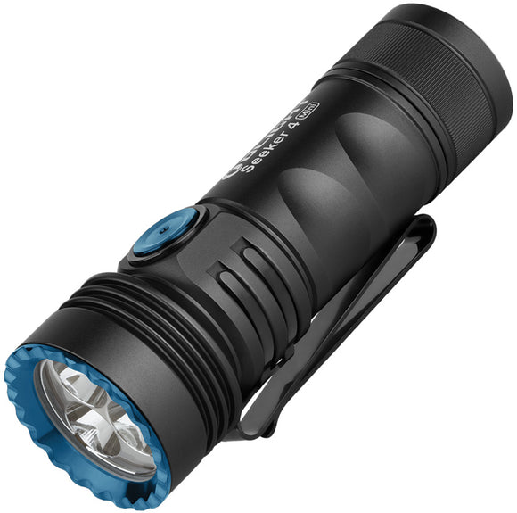 Olight Seeker 4 Mini Black Aluminum Water Resistant Flashlight SKR4MINIBK