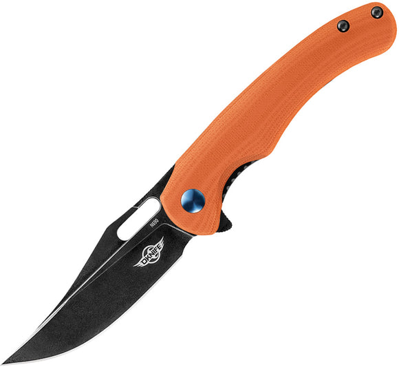 Oknife Splint Linerlock Orange G10 Folding Bohler N690 Pocket Knife SPLINTORG