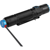 Olight Warrior 3 Tactical Flashlight Black & Blue Aluminum Water Resistant WR3BK