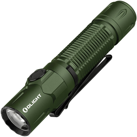 Olight Warrior 3S Tactical Green Aluminum Water Resistant Flashlight WR3SODG