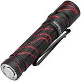 Olight Warrior Mini 2 Flashlight Lava Colored Aluminum Water Resistant WRMINI2BKLV