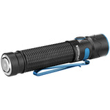 Olight Warrior Mini 2 Flashlight Black & Blue Aluminum Water Resistant WRMINI2BK