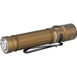 Olight Warrior Mini 2 Tan Aluminum Water Resistant Flashlight WRMINI2DT