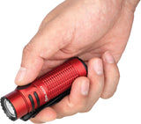 Olight Warrior Nano Red Smooth Mini Water Resistant Flashlight WRNANORD