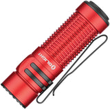 Olight Warrior Nano Red Smooth Mini Water Resistant Flashlight WRNANORD